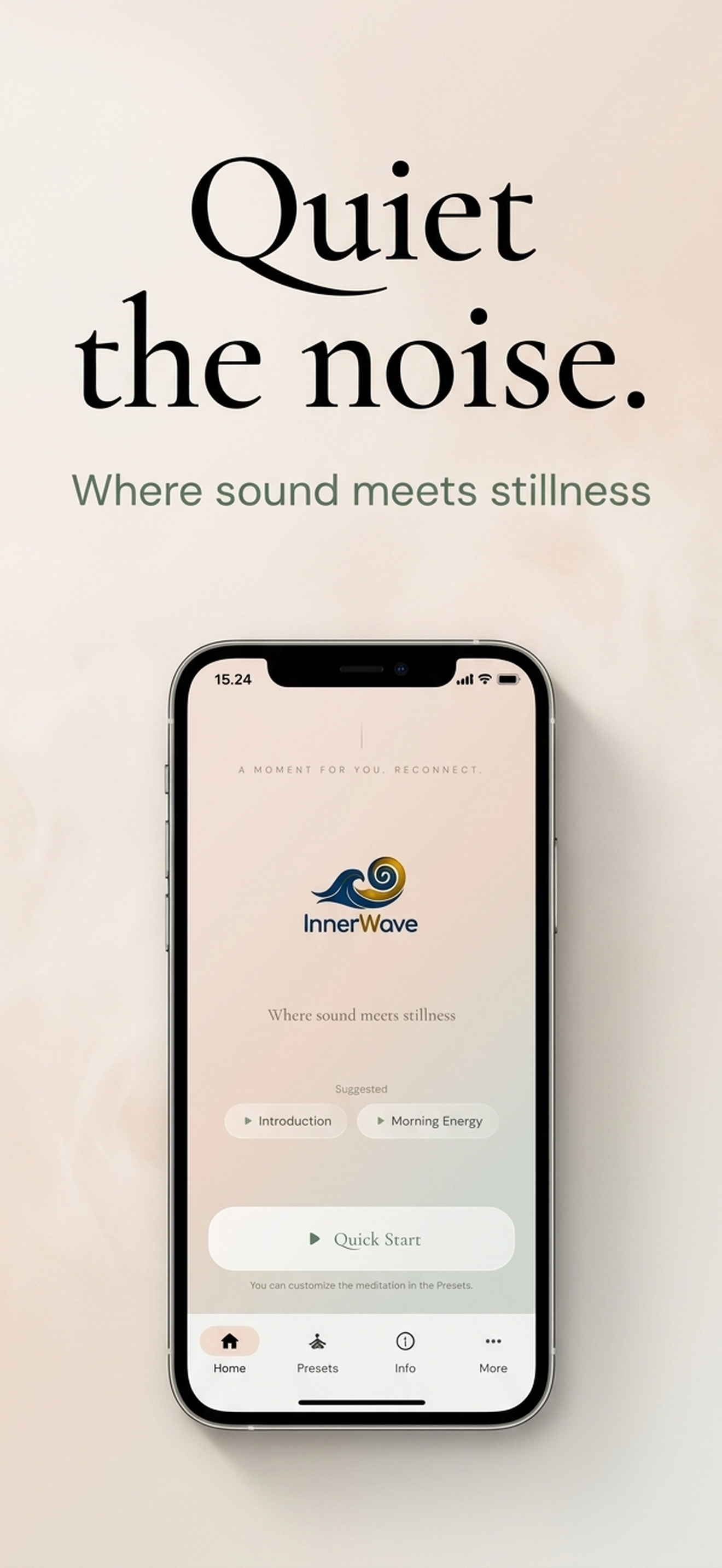 Inner·Wave home screen